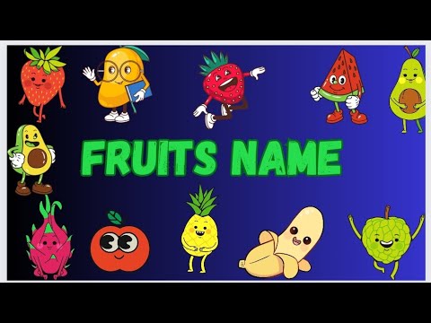 FRUITS NAME| FRUITS SONG| FRUITS NAME FOR KIDS| LEARN WITH SAMEEKSHA| FRUITS