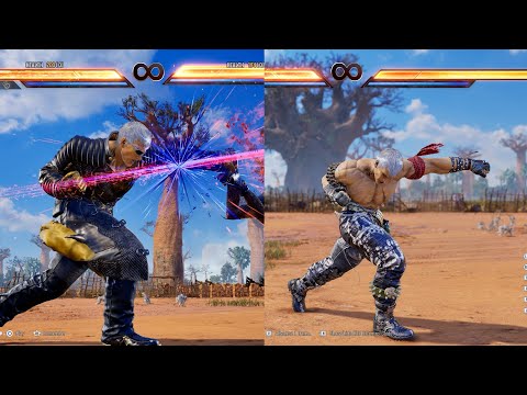 Tekken 8 with Tekken 7 Combo Camera