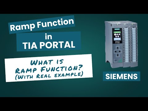 TIA Portal | RAMP Function (Step-by-Step)