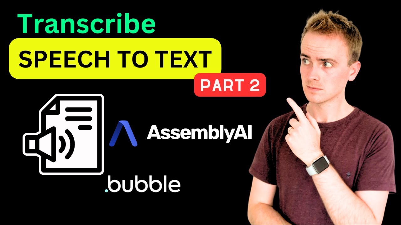 Generate an AI transcript in Bubble with Speaker Labels - Part 2 thumbnail