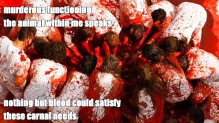 The Black Dahlia Murder - I Worship Only What You Bleed (lyric video)