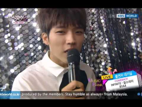 Music Bank - Infinite + Girls Day + B1A4 Interview