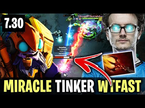 Miracle Gone Insanly Fast In 7.30 - Miracle New Patch Tinker Dota 2