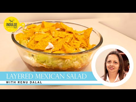 Eight Layer Mexican Salad | Quick & Easy Mexican Recipe with Renu Dalal | #CelebrateSummer