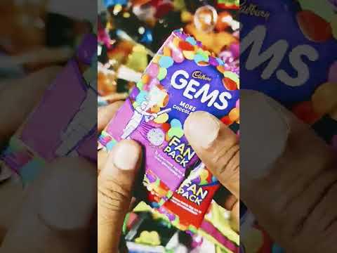 Yummy and Tasty Cadbury Gems Pack #Shorts