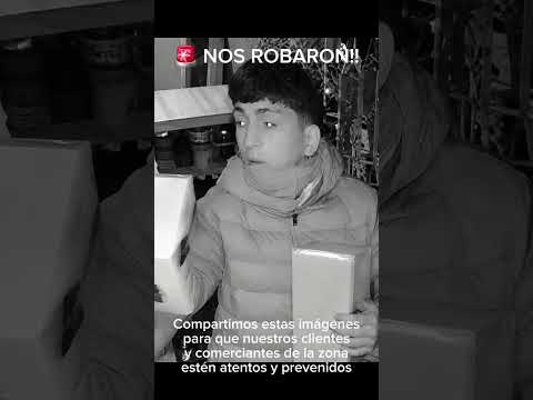 En cuestión de segundos saqueron una perfumería en Rawson