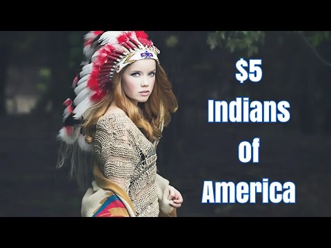 Untold History About The $5 Dollar Indians - African Americans Are Not From Africa! Real Aborigines!