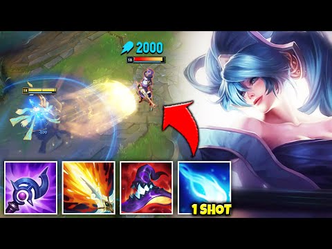 SONA BUT MY Q IS A LITERAL SHOT-GUN THAT ONE SHOTS YOU (NOBODY EXPECTS THIS)