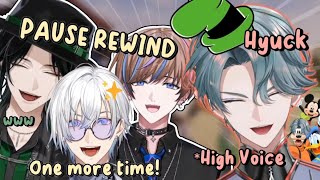 Freo Surprised By The Beat with his Voice Impressions【NIJISANJI EN Clip】