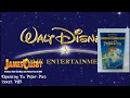 Opening To Peter Pan 2002 VHS