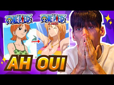 L'ÉVOLUTION PHYSIQUE des PERSONNAGES de ONE PIECE ! (mamamiaaaa)