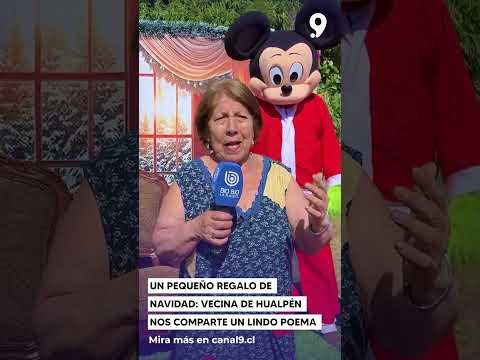 Un pequeño regalo de Navidad    vecina de Hualpén nos comparte un lindo poema navideño