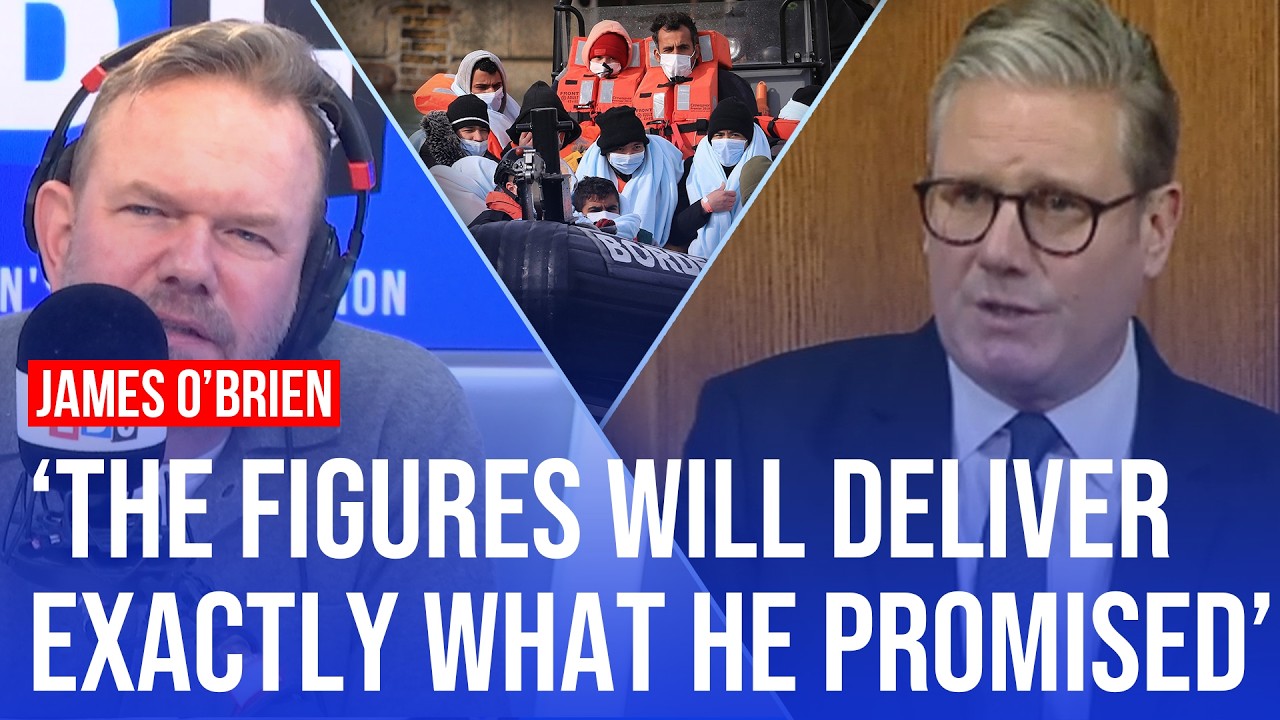James O'Brien responds to Keir Starmer's migration speech | LBC