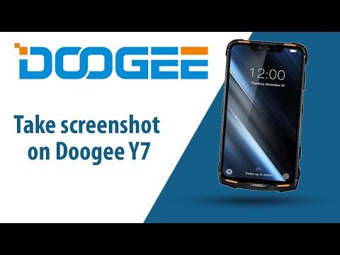 How to take screenshot on Doogee Y7?