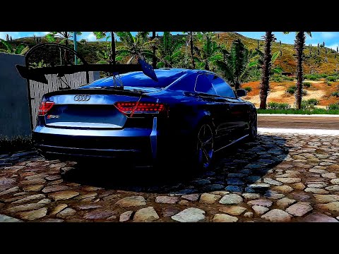 Forza Horizon 5 gameplay featuring the 2011 Audi RS 5 Coupé with Xbox controller. Join the fun! 🎮🚗