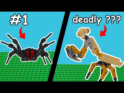 I Built Deadly LEGO Bugs...