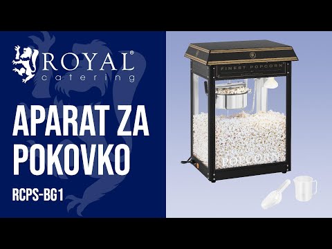 videoposnetek - Aparat za pokovko - črno-zlat - 1500 W