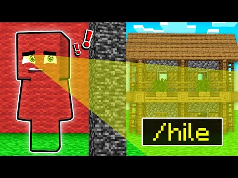 YAPI KAPIŞMASINDA GÖRÜNMEZLİK İLE TROLLEDİM !! - Minecraft
