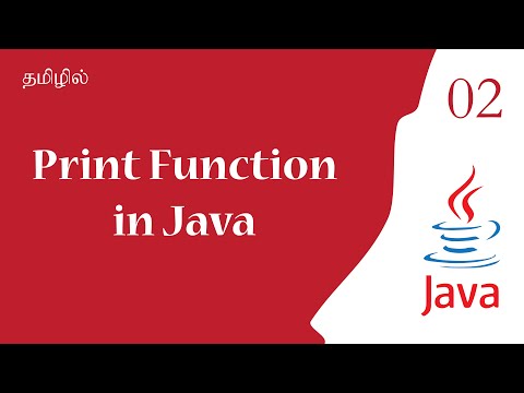 Hello World Program In Java Java Tutorial For Beginners In Tamil