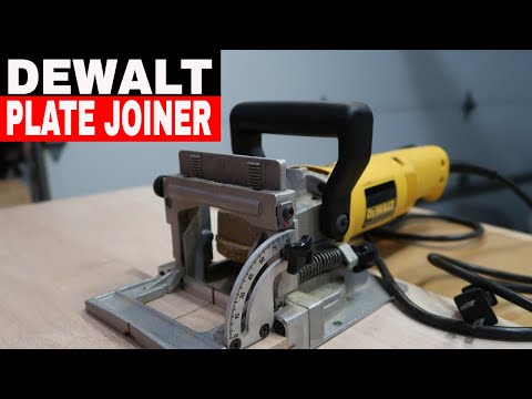 Dewalt plate joiner - tool review tuesday- biscuit jointer