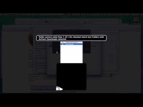Quick Tip: Setting Up Folder Actions