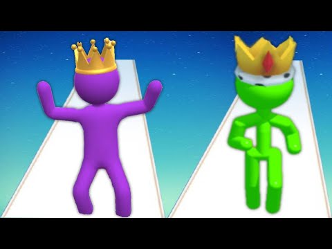 GIANT RUSH vs TALL MAN RUN - Max Level Double Game