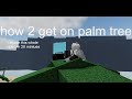 How 2 Get On Palm Tree 101