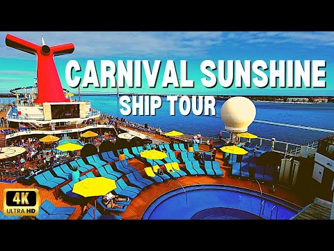 New Carnival Sunshine Full Ship Tour Deck By Deck - Ultimate Cruise Ship Tour 2023🚢 ⚓️ 🛳