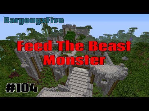 MInecraft FTB Monster Let's Play #104 ProjectRed Circuits