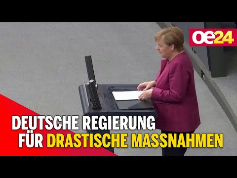 Deutsche Regierung für drastische Maßnahmen