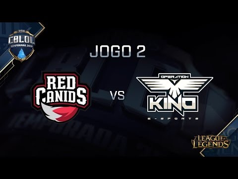 Red x Kino (S4 - Jogo 2) CBLoL 2016 - 1ª Etapa