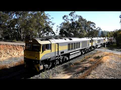 Qube freight train from Victoria to South Australia and return 3rd Dec 5th Dec 2019