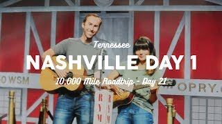 Nashville Day 1: Ryman Auditorium and The Capitol | 10K Road Trip Vlog Day 21