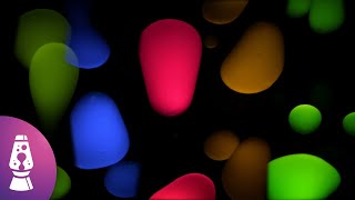 Jazz und Blues Musik Mix mit Lavalampe im Hintergrund