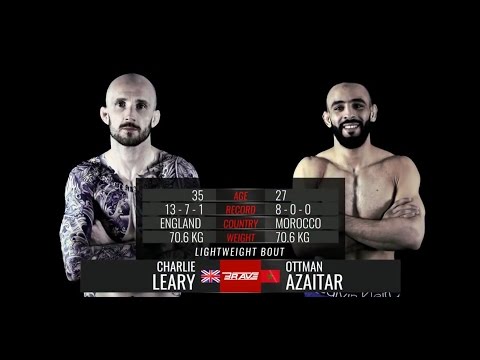 Brave 4 Free Fight  Ottman Azaitar vs Charlie Leary