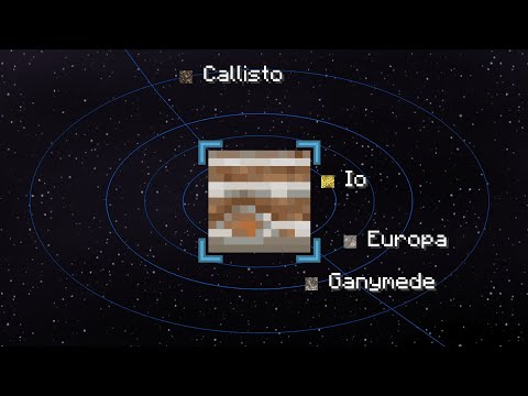 Exploring Jupiter's Moons In Minecraft