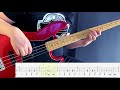 Madcon - Beggin' (bass cover)(play-along with tabs)