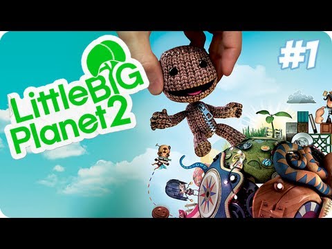 Little Big Planet 2 (HD) - Part 1 - Epic Team Work (Gameplay/Commentary/Walktrough)