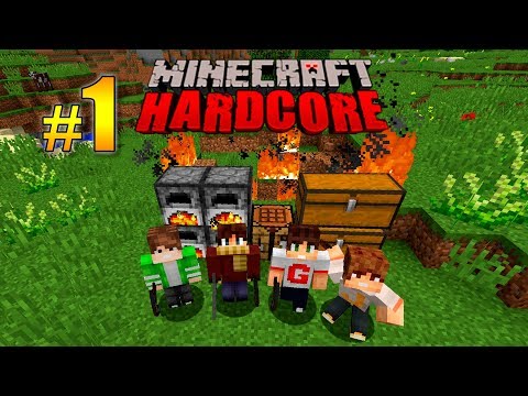 СУПЕР ХАРДКОР #1 САМОЕ НАЧАЛО! ПЕРВАЯ НОЧЬ! ПЕРВЫЕ МОНСТРЫ! МАЙНКРАФТ С МОДАМИ! MINECRAFT MODS!