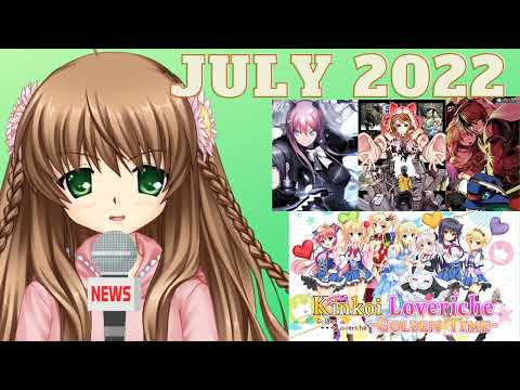 Visual Novel Monthly Recap - July 2022 News (ft. AX 2022 + Kinkoi Golden Time)