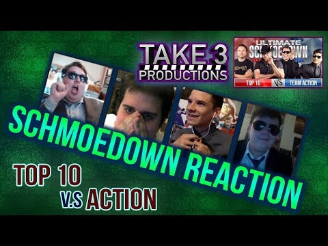 Take 3 Schmoedown Reaction - Top 10 vs Team Action