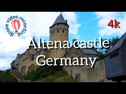 Amazing castle  Altena. Germany