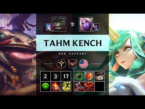 Tahm Kench Support vs Soraka - NA Grandmaster Patch 25.19
