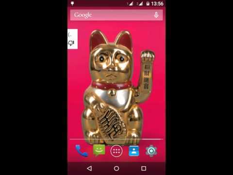Maneki Neko - Lucky Cat LWP Video