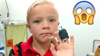 😱Kid Gets BROKEN FINGERS at School!🏫