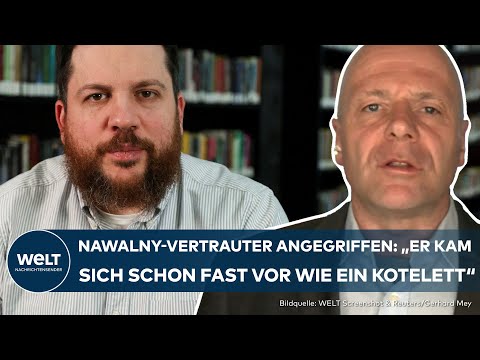 "GRUß VON PUTIN": Unbekannte greifen Nawalny-Vertrauten Leonid Wolkow mit Hammer an