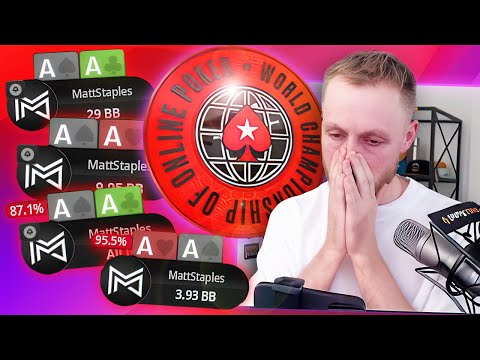 Winning my 1ST WCOOP Poker Tournament? 5,764 ENTRANTS!