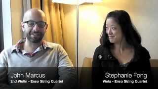 A chat with musicians from Enso String Quartet