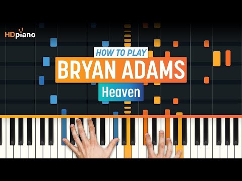 Heaven - Bryan Adams piano tutorial