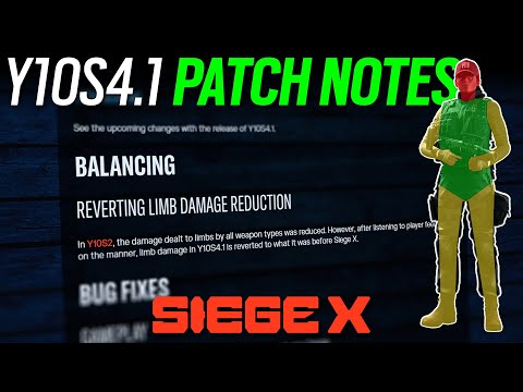 Y10S4.1 Patch Notes - 6News - Rainbow Six Siege X